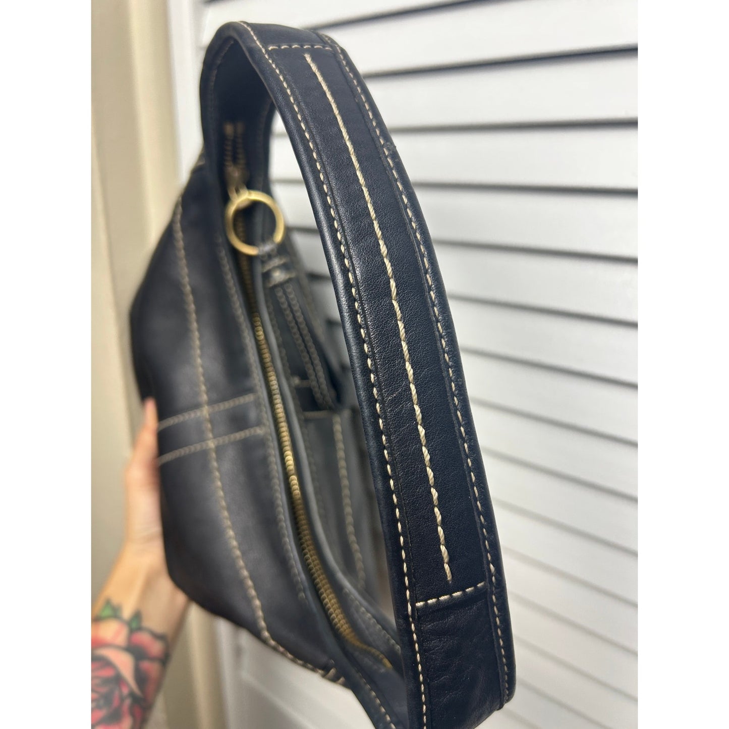 y2k Coach mini ergo hobo shoulder bag