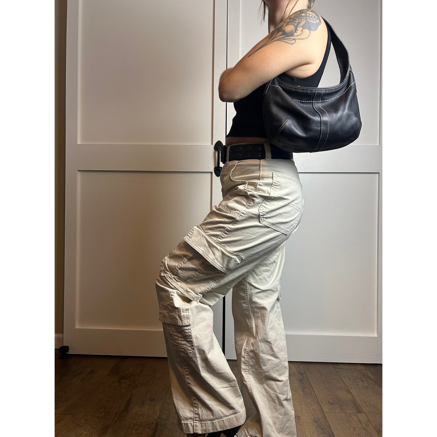 y2k Coach mini ergo hobo shoulder bag