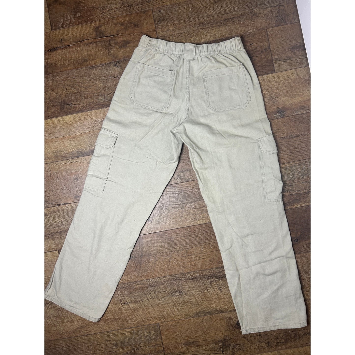 Y2K Aeropostale Cargohose M – Mid Rise Straight Leg Baumwolle Utility It Girl