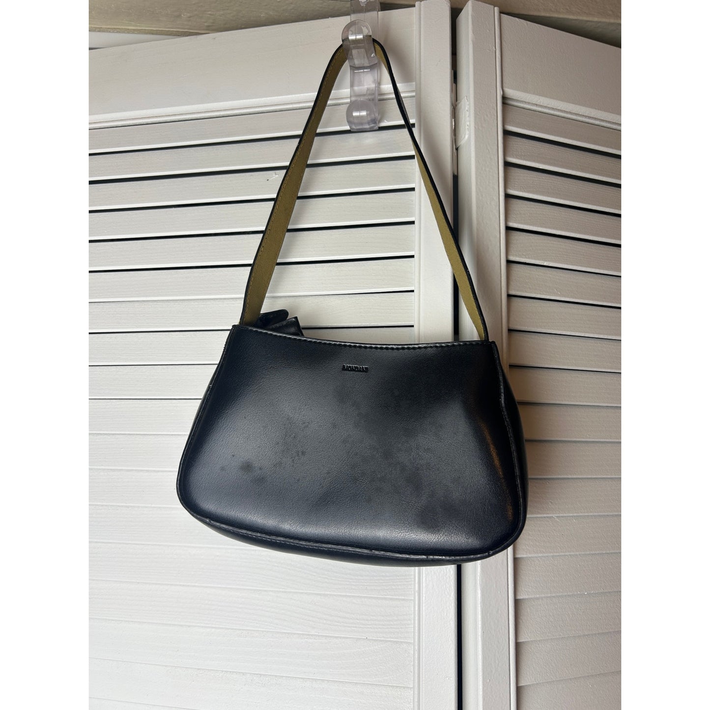 Mondani Y2K Laser Cut Faux Leather Shoulder Bag Cutout It Girl Bag