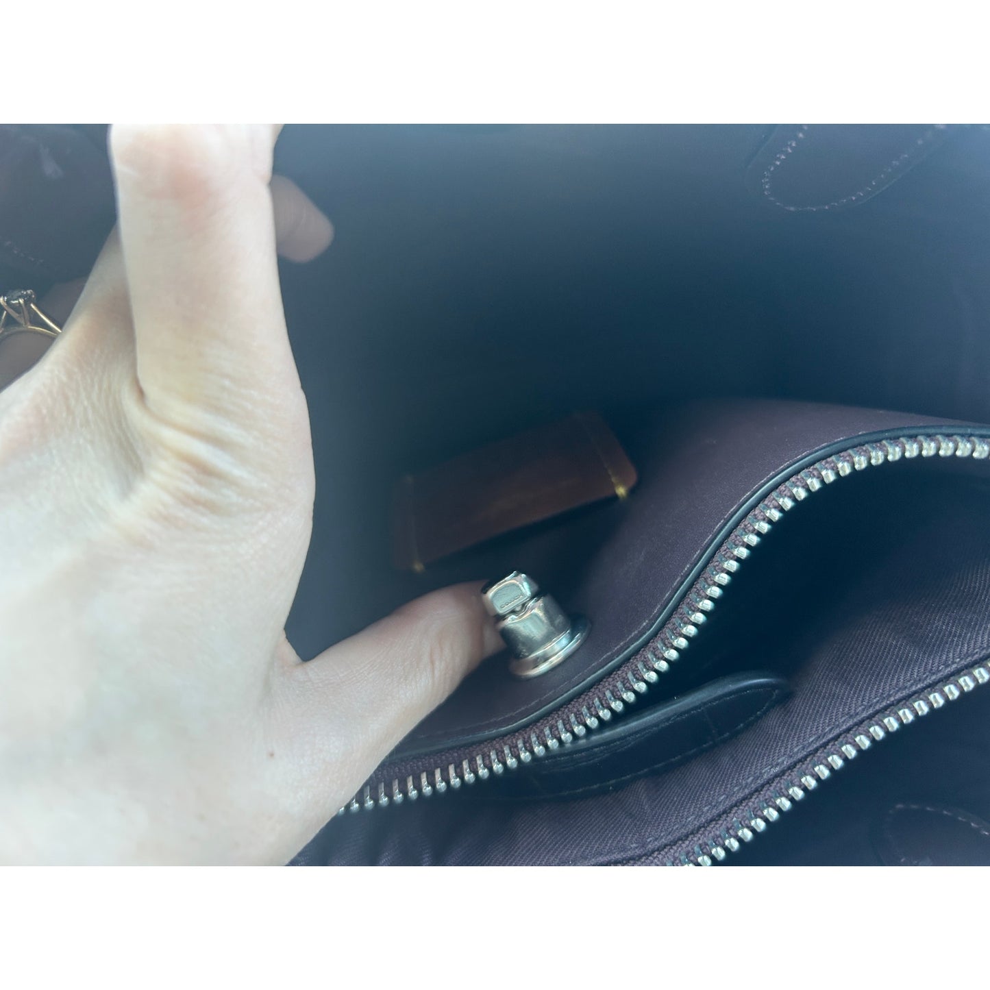 Nwot $350 Coach willow tote 24 crossbody croc-emb leather c8632