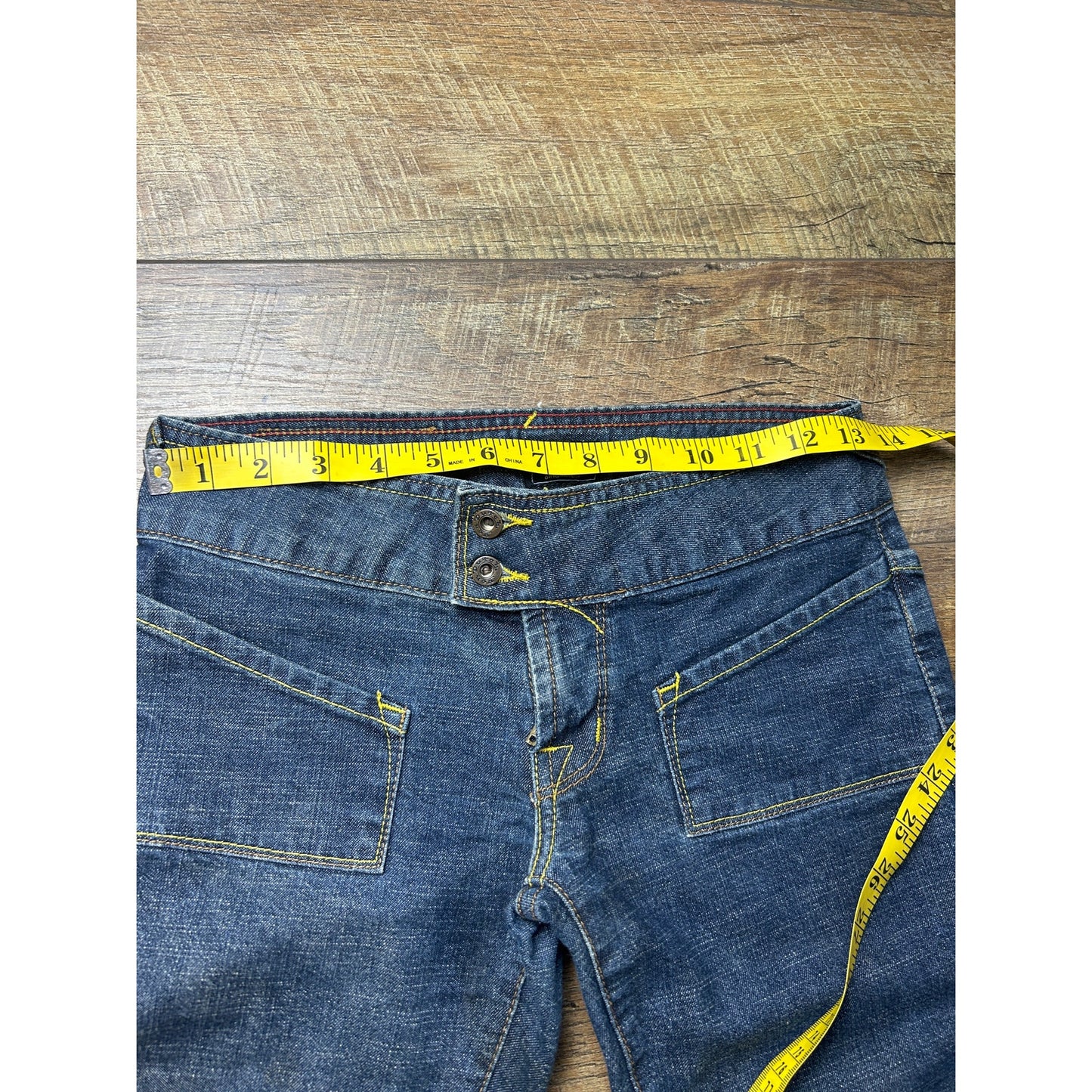 Y2K Von Dutch Low Rise Flare Jeans Indie Sleaze Denim 2000s Vintage