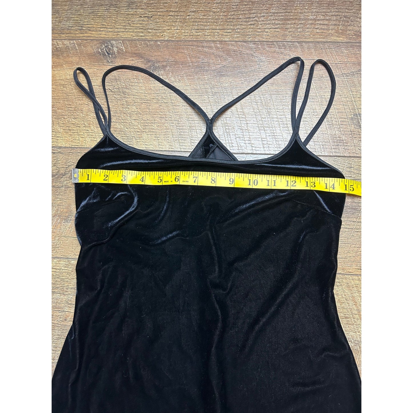 vintage ann taylor velvet slinky dress back slit