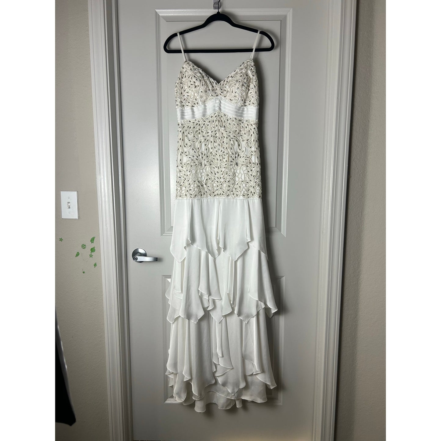 NWT Sue Wong nocturne beaded fairy wedding dress size 4