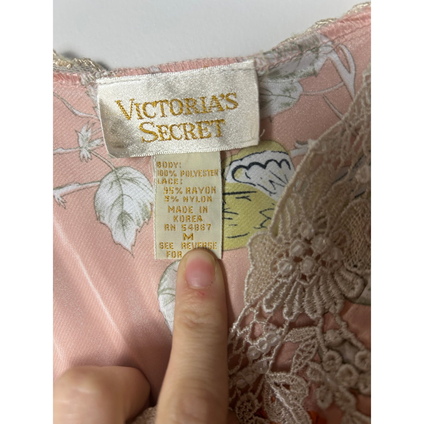 Victoria's Secret Gold Label Häkel-Body Größe M