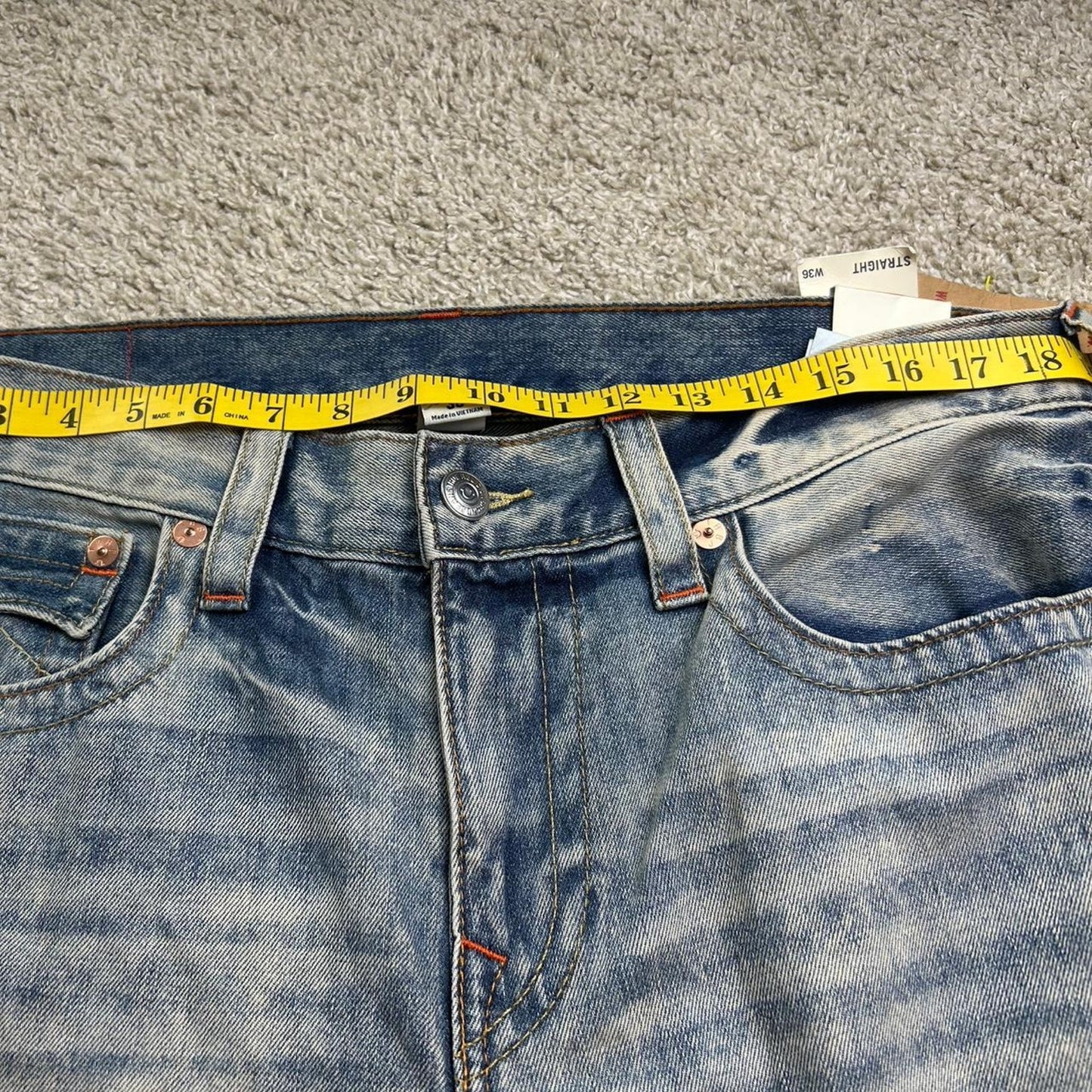 Nwt true religion blue denim