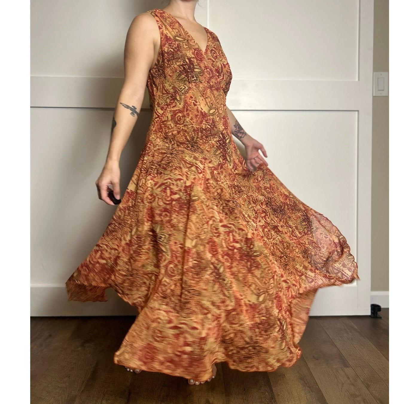 Rabbit Rabbit Rabbit chiffon paisley fairy dress boho festival
