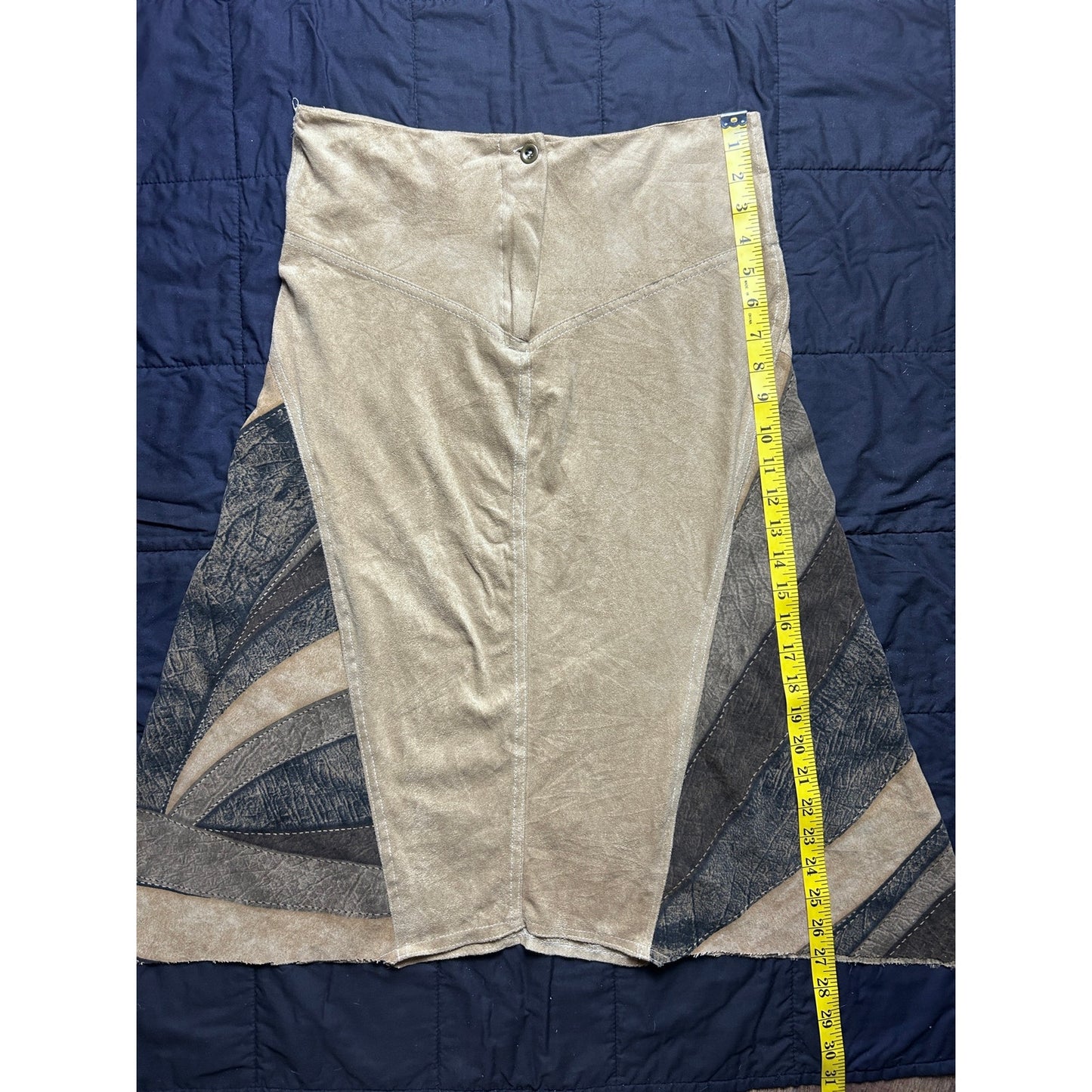 Rinascimento euro it girl suede skirt