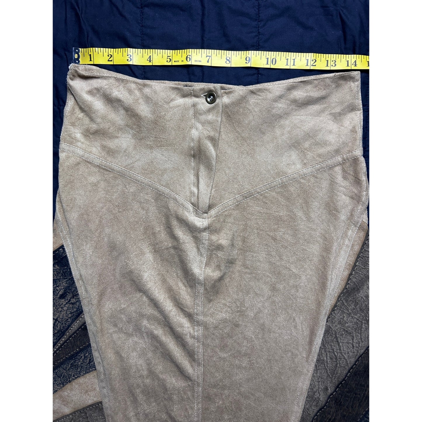 Rinascimento euro it girl suede skirt