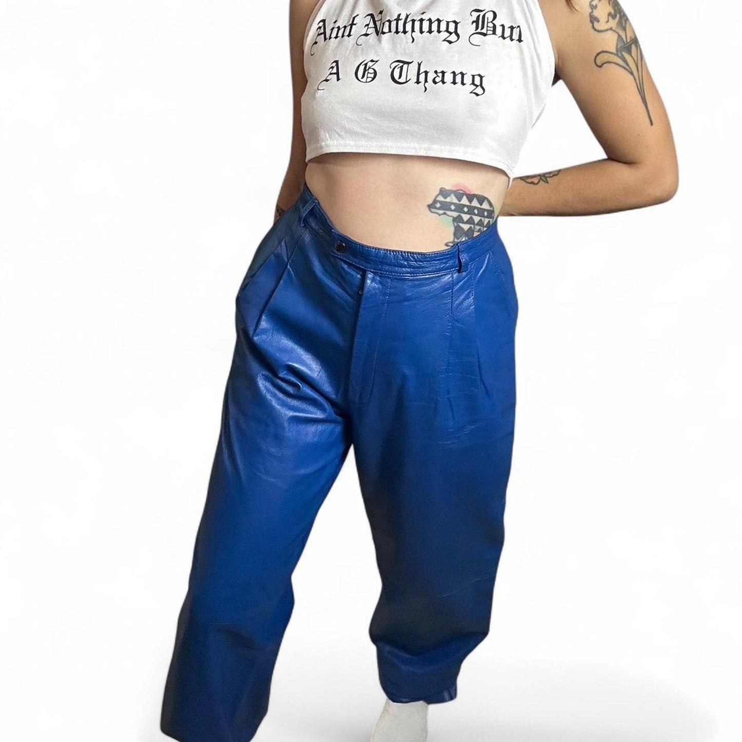 4 openers brand blue leather