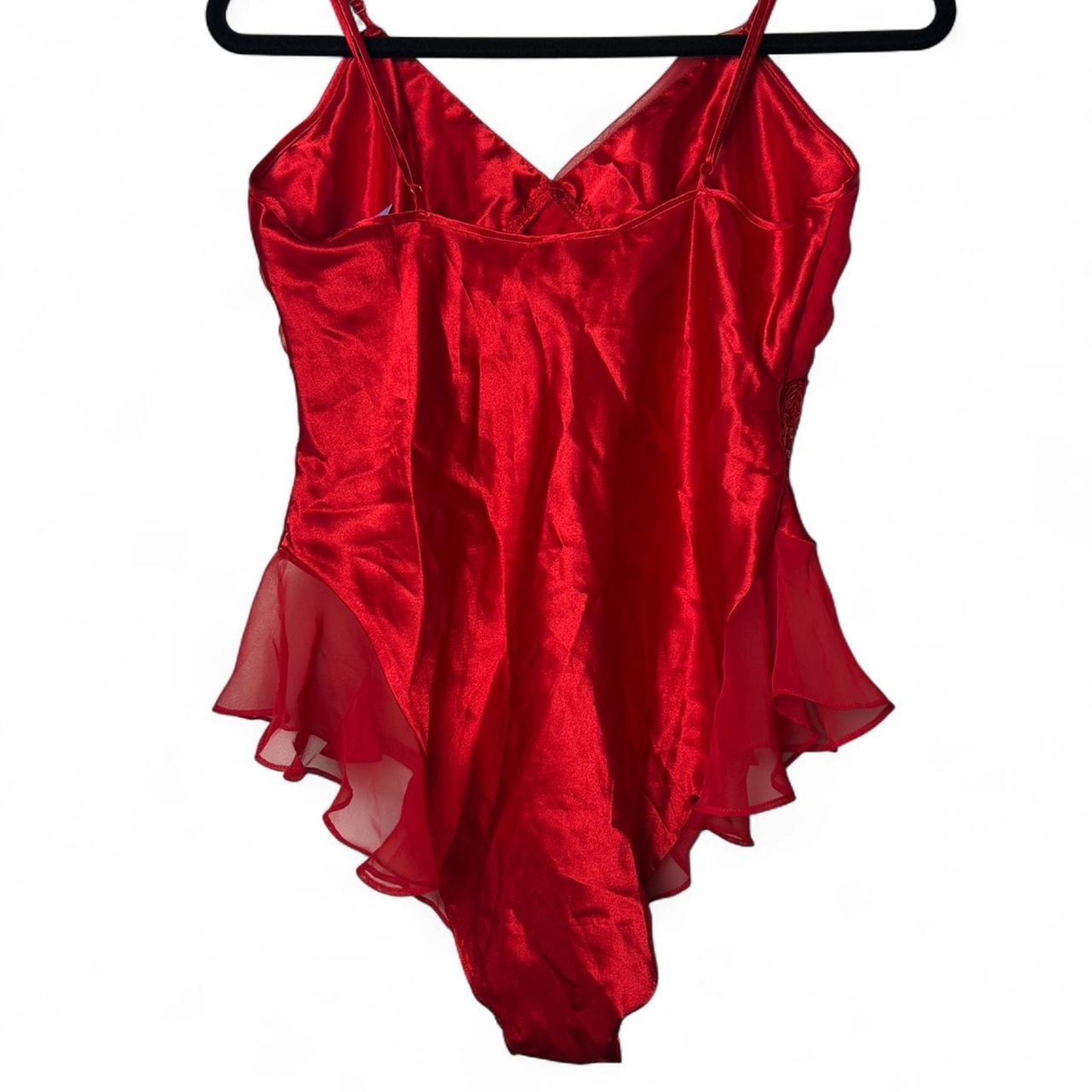 Victoria secret gold label red teddy