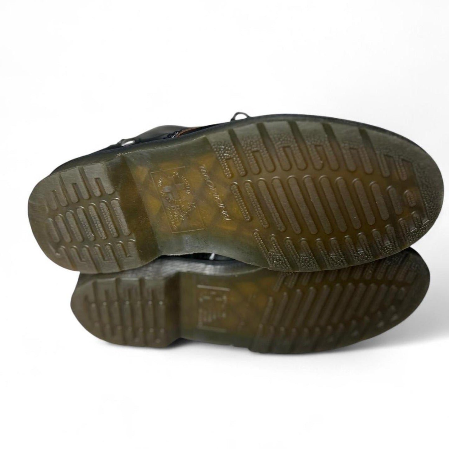 dr martens size 7 studded black mace 1460 combat boot