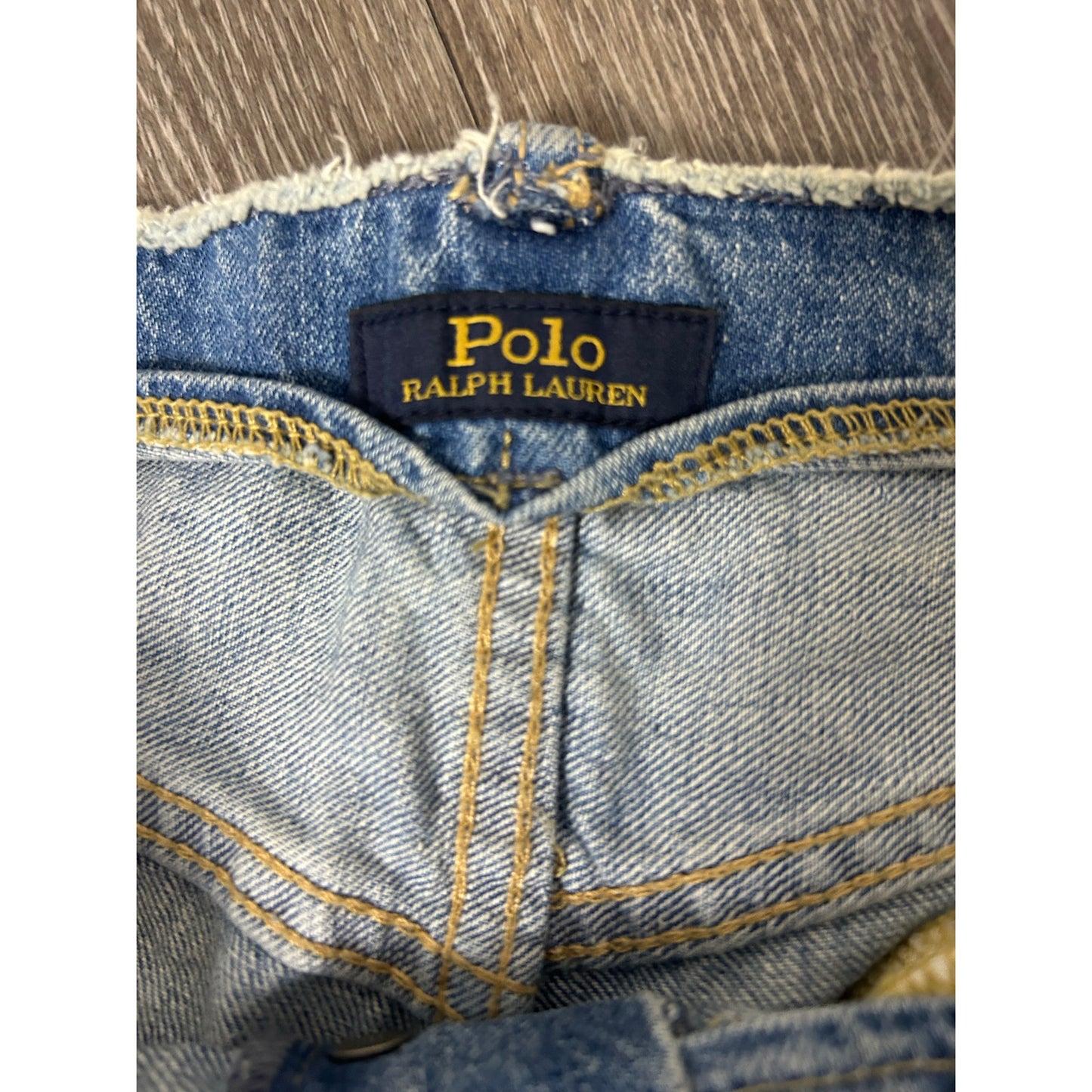 Polo ralph lauren avery boyfriend patchwork denim size 26