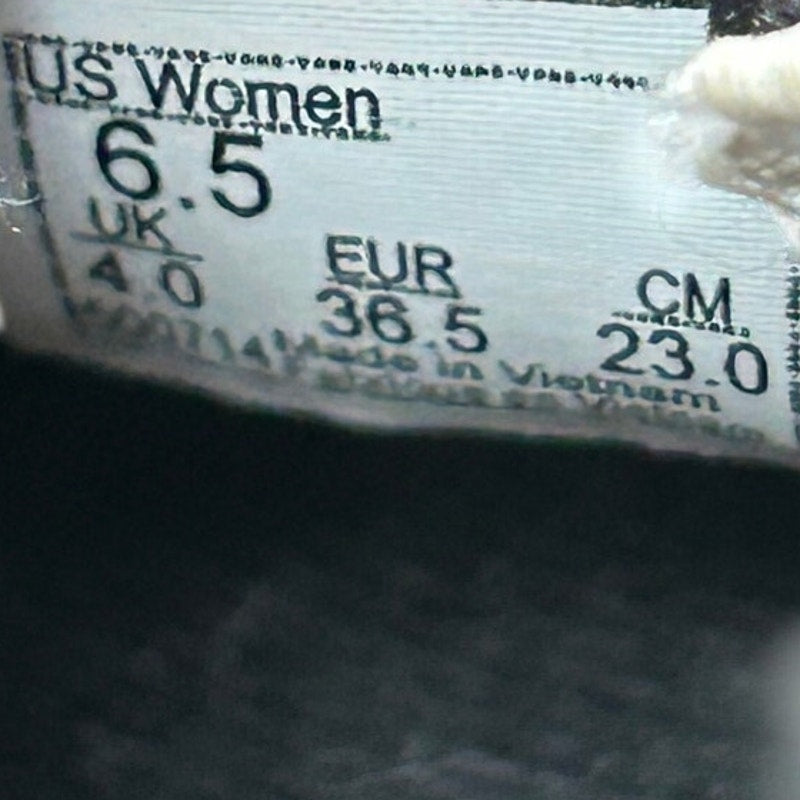 Vans checkered slip on sunflower size 6.5