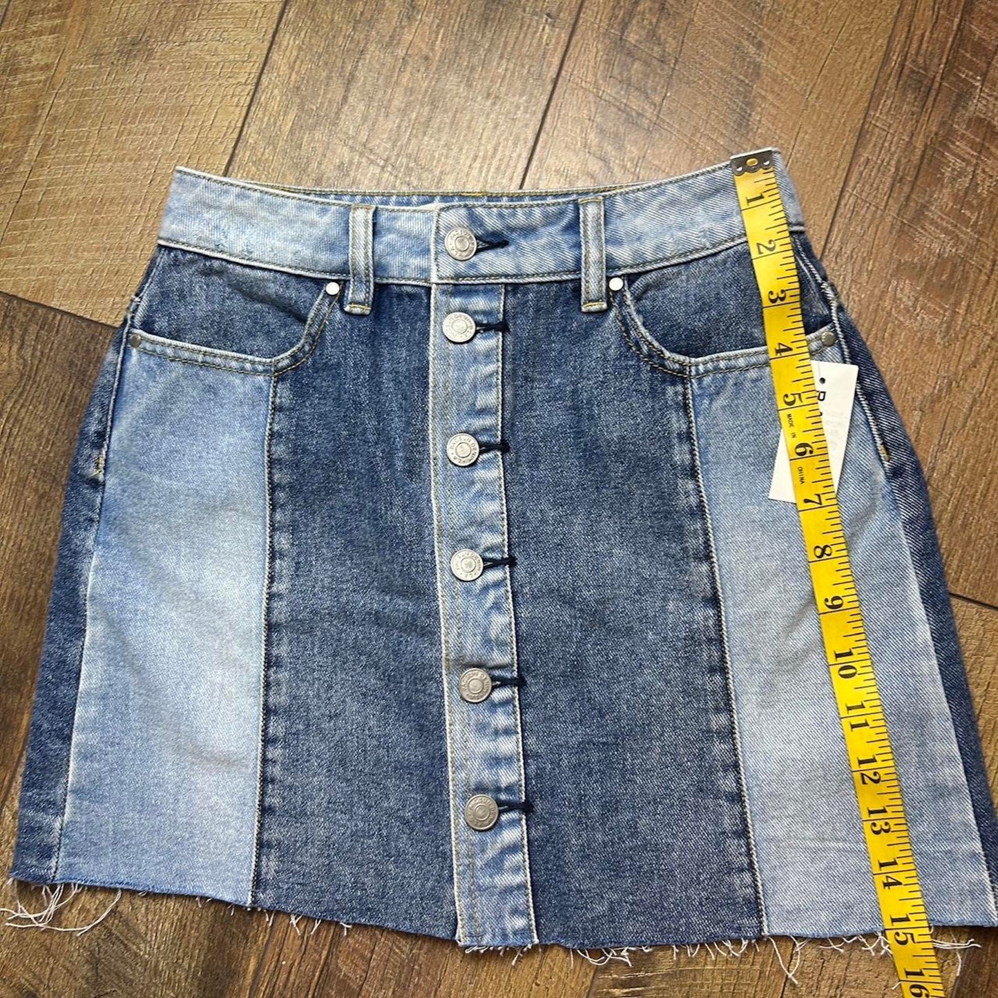 Nwt pacsun blue denim mini