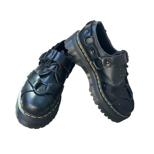 Dr. Martens 1461 Quad Harness Shoes – Platform Leather Oxfords