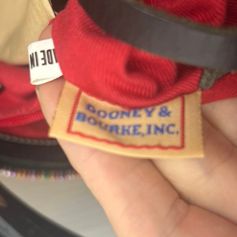Sac à main à bandoulière Dooney & Bourke Y2K motif graffiti arc-en-ciel