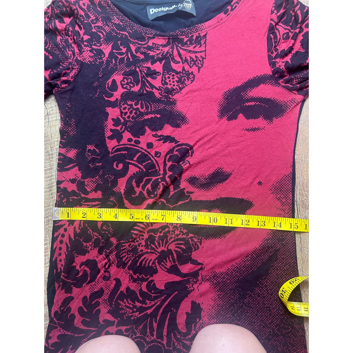 Vintage Desigual x Christian Lacroix Marilyn Monroe Pop Art Dress | Y2K Art Deco Statement