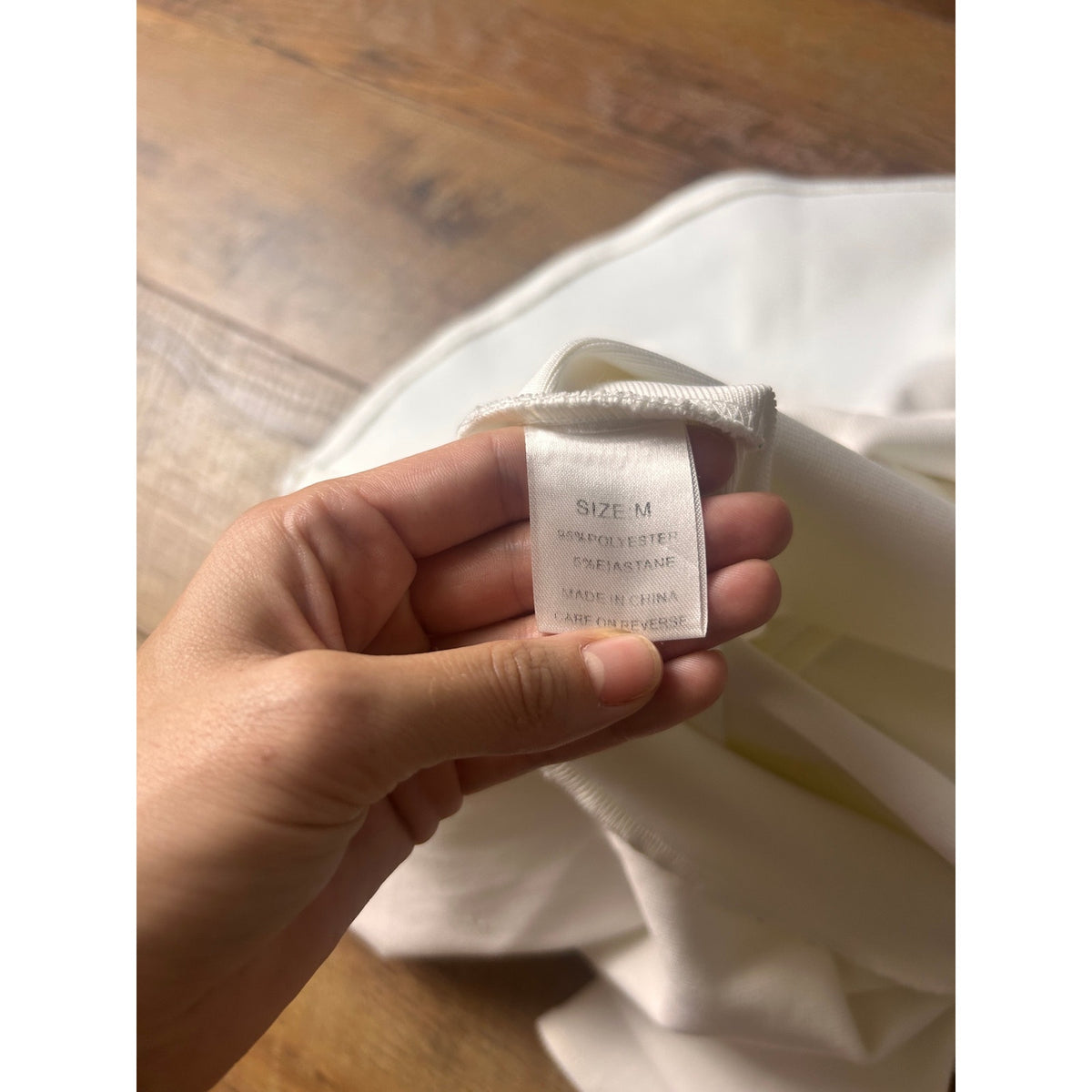 house of cb bodycon bandage off shoulder mermaid fit and flare dress white size medium