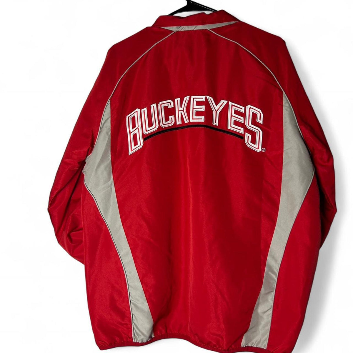 ohio state quarter zip windbreaker pullover size small