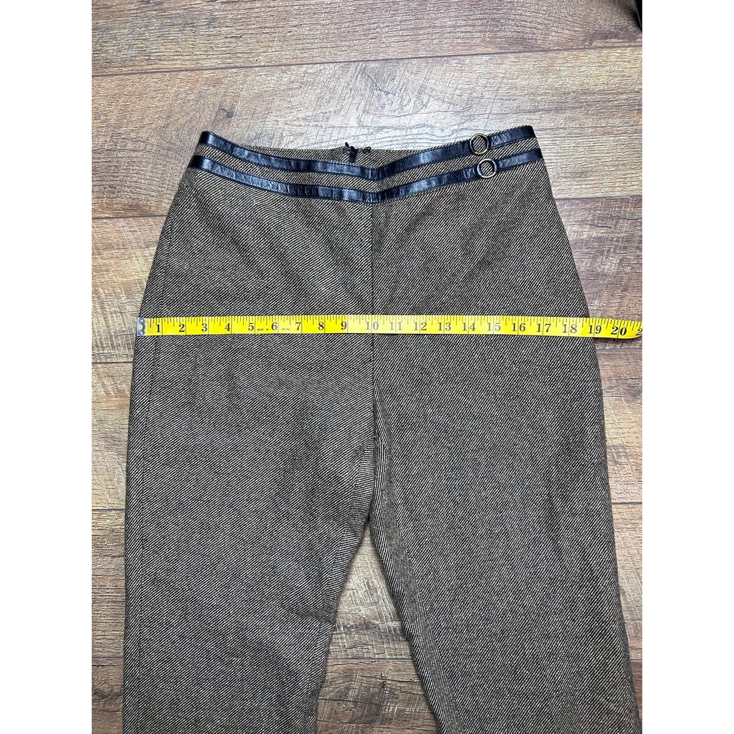 Willi smith made in Italy Y2K wool dress pant