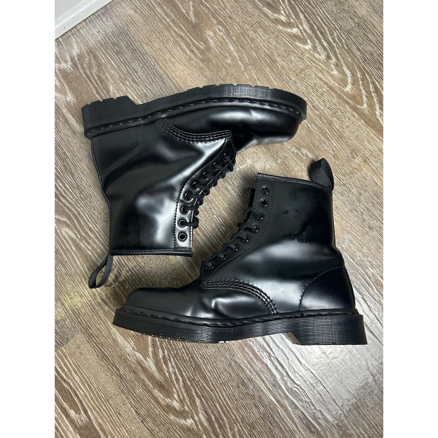 dr martens 1460 jadon mono size 8m or 9l