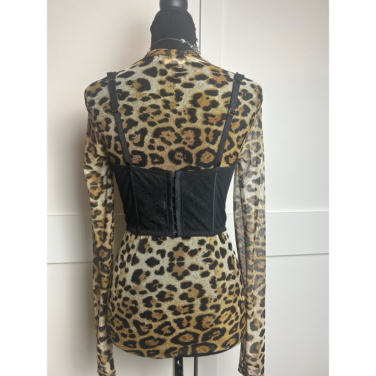 Y2K Victoria’s Secret Wimpernspitzen-Korsett-Bustier-Top mit eckigem Ausschnitt zum Ausgehen