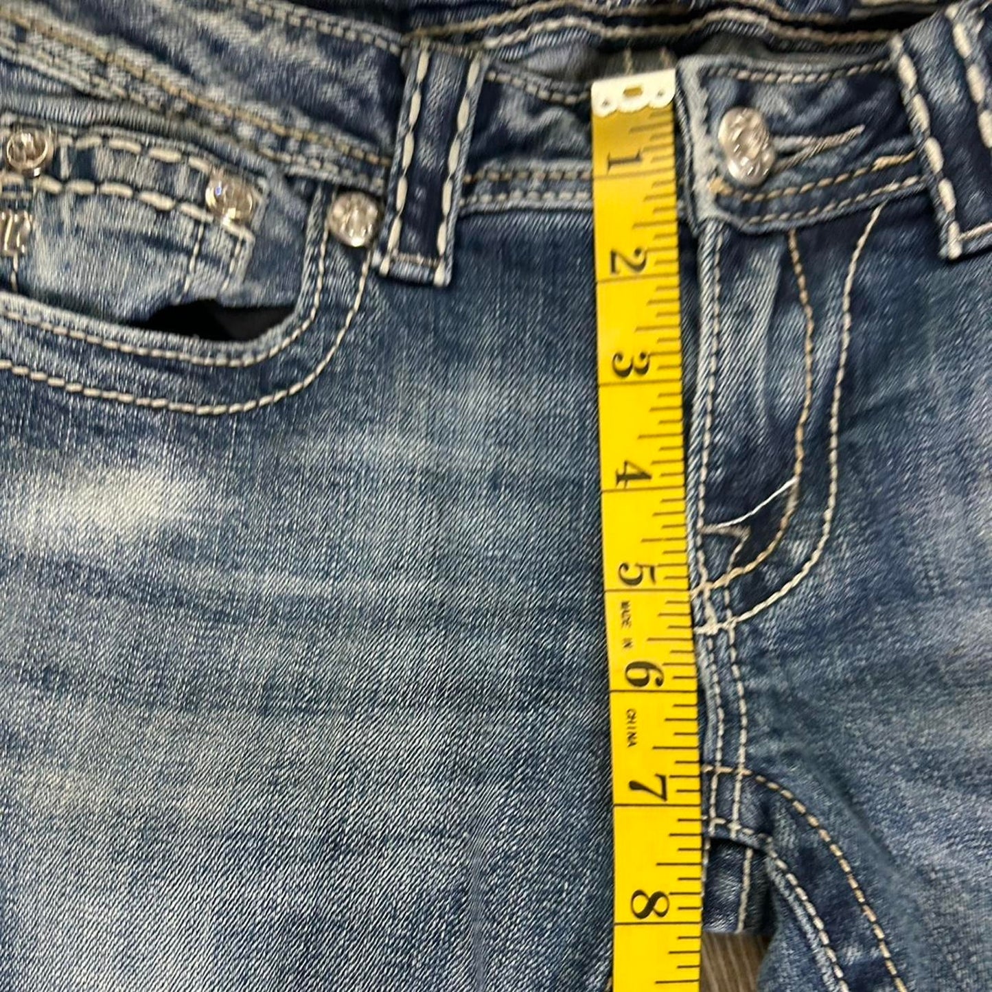 Miss me blue bootcut jeans