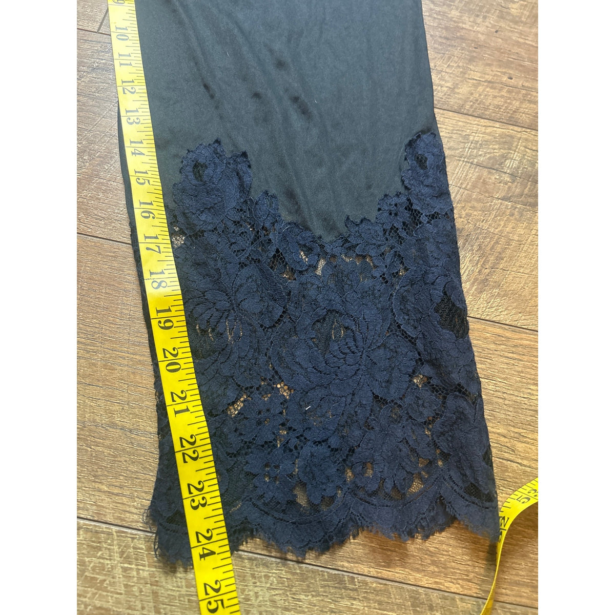 Vintage Henson Kickernick Satin Lace Slip Pants Small Antron III Nylon Lingerie
