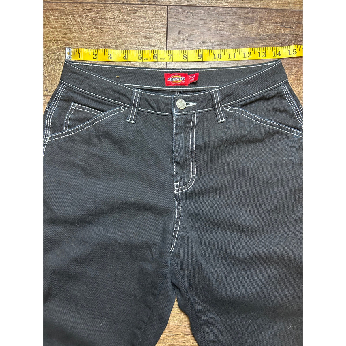 Y2K Dickies Carpenter Pants Size 3/26 Utility Workwear Skater Grunge