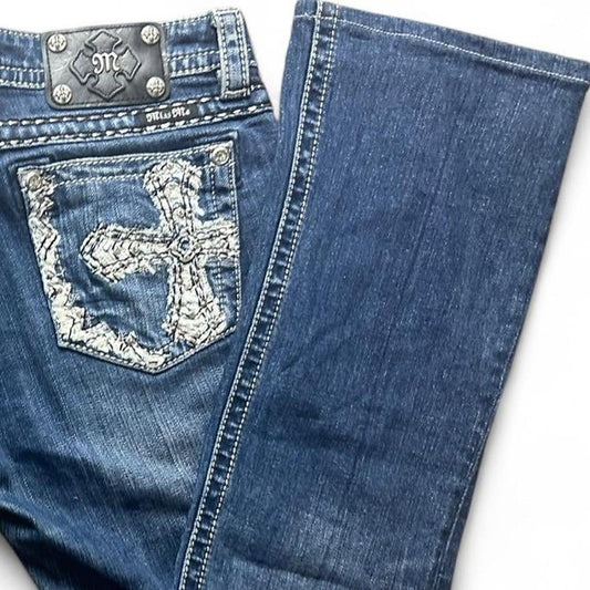 Miss me blue denim bootcut