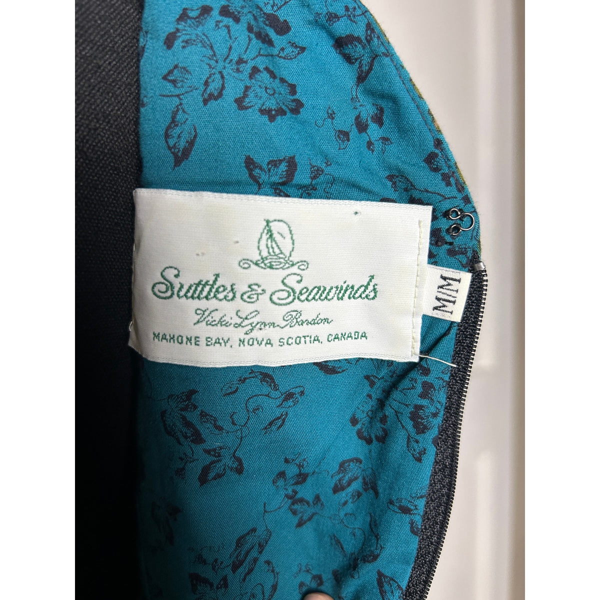 Suttles & Seawinds Western Prairiecore Patchwork Dress – Size Medium