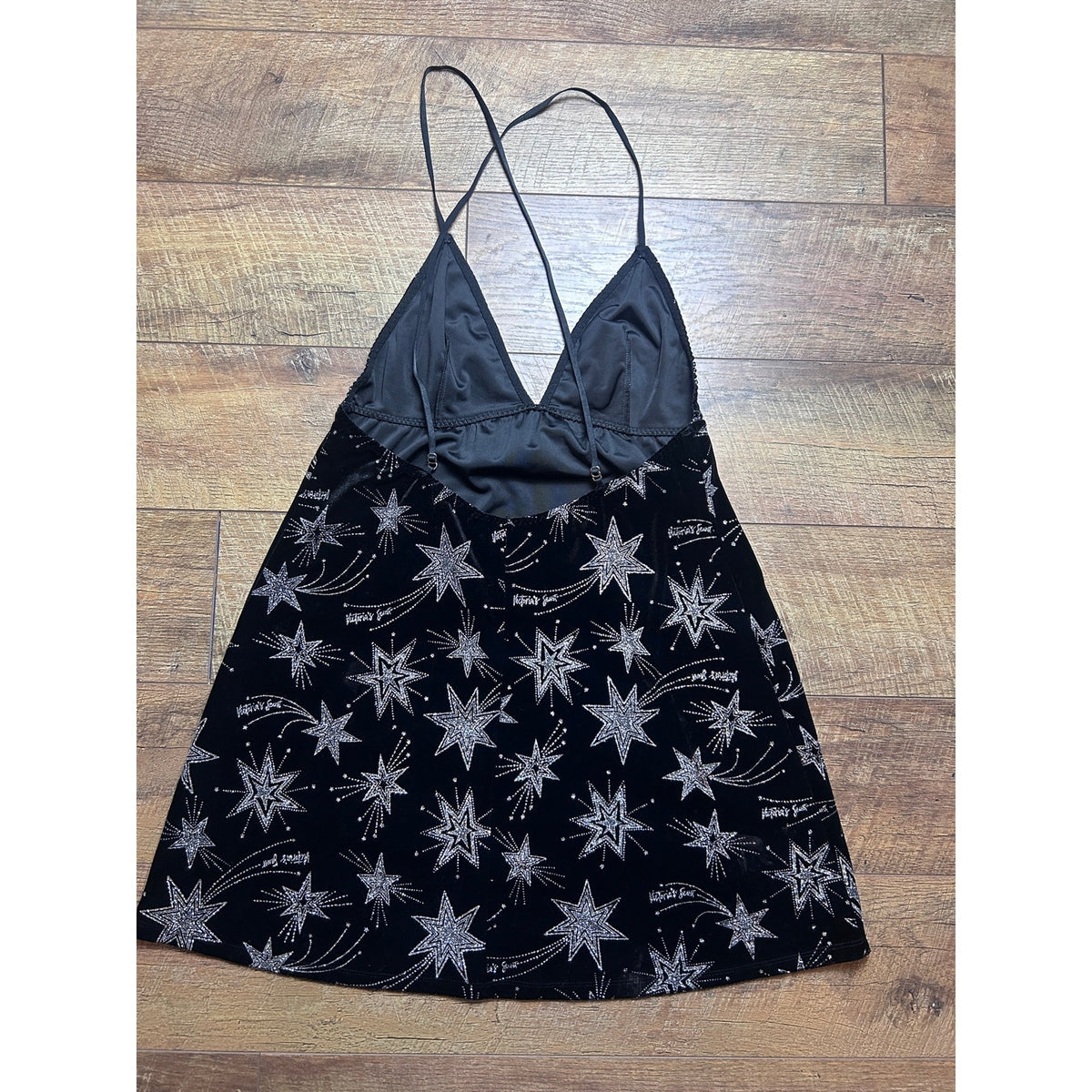 Victoria’s Secret shooting star velvet babydoll dress 2018 14-18 ptp 32 length
