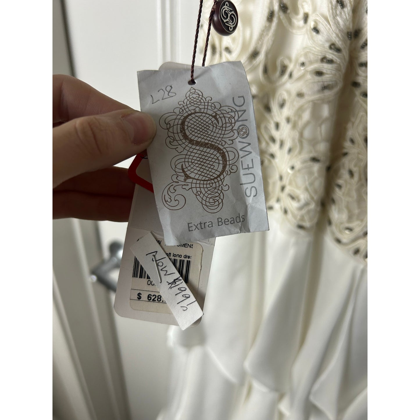 NWT Sue Wong nocturne beaded fairy wedding dress size 4