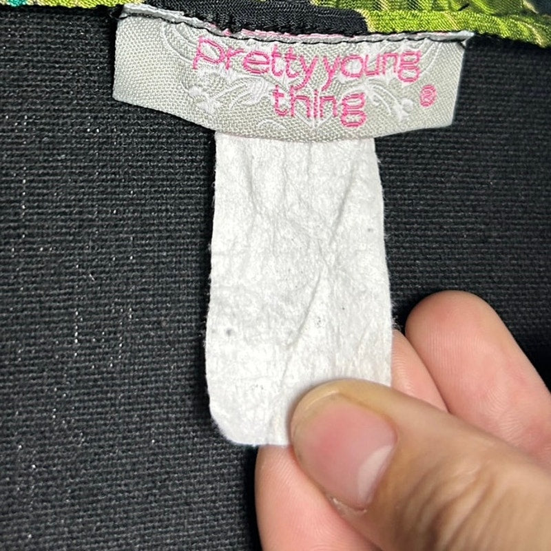 Y2K Pretty Young Thing Tropisches Maxikleid Coconut Girl Summer